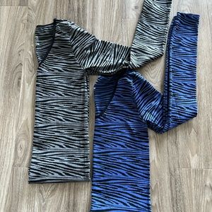 Comfortable Zebra-Striped Tops